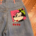 Disney Vintage Mickey & Co Jeans Size 3/4 Goofy Minnie Patch Denim Y2K Photo 6