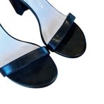 Stuart Weitzman  Womens 9 Black Block Heel Ankle Strap Sandals Elegant Chic Photo 3