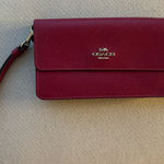 Coach Red  Wristlet Photo 0