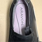 Aravon Black Pyper Side Zip Shoes Size 5 Photo 2