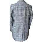 Tommy Hilfiger Plaid Peak-Lapel Long Line Blazer, Sz 16 Photo 4