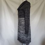 EXPRESS  Sweater Womens Dress Sz M Preppy Marled Fall Cozy Cowl Neck Hombre Gray Photo 4
