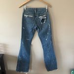 Paper Denim & Cloth  Distressed Straight Leg Jeans Size 25 Photo 3