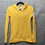 UCLA Long Sleeve Shirt Womens‎ Yellow Hooded Embroidered Patch Campus Crew Size undefined Photo 9