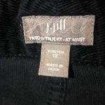 J.Jill Black Corduroy Pants stretch wide leg size 12 Photo 4