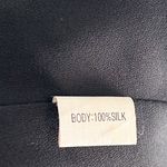 Kay Unger Y2K Black Silk Ruffle Dress Rhinestone Straps Sz 4 Whimsigoth Photo 3