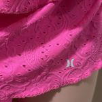 Love Shack Fancy  Hurley mini skirt daisy band woman size MEDIUM hot pink Photo 4