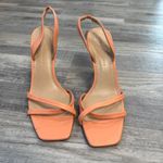 Veronica Beard  coral slingback heels flawed size 9.5 womens Photo 2