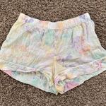 Victorias Secret Pajama Sleep Shorts Womens Sz Small Pink Pastel Floral Photo 0
