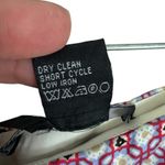 Etcetera  Colorful Print Cotton Above Knee Lined Straight Skirt Size 6 Photo 6