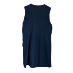 Bebe  Sleeveless Surplice V Neck Button Front Career Dress NWT Size L Photo 1