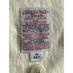 London Fog  Trench Coat Women 10P Ivory Vintage Classic Minimalist Chic Academia Photo 14