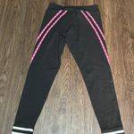 PINK - Victoria's Secret Victoria’s Secret PINK Gray White Pink Yoga Leggings Pants Size Medium Photo 2