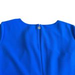 Tommy Hilfiger  Faux Pocket Blue Sheath Dress Short Sleeve Size 12 Women's NWT Photo 9