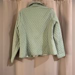 Briggs New York  Light Green Quilted Puffer Jacket Photo 1