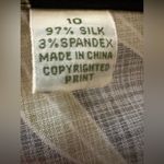 Tommy Bahama Silk Tie Waist Tropical Floral Print Pants Red Size 10 Photo 6