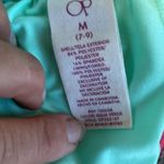 OP  Size M (7-9) Bandana Top & Bottom Bikini Green​​​ Photo 3