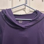 Champion Double Dry Womens Purple Long Sleeve Hoodie Athletic Top XL Athleisure Photo 2