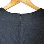 NBD NWT  Revolve Black Shimmer Sienna Catsuit Jumpsuit Sheer‎ Sleeves Ruched, S Photo 9