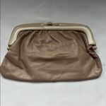 None Elegant Tan Clutch Bag GUC Photo 1