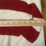 Moon & Madison American Flag Sweater Pullover Red Photo 5