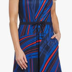 Callaway  Truesculpt Ski Lines Pocket  Sleeveless Golf Active‎ Dress Blue Small Photo 0