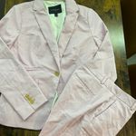 Banana Republic BR Pink Cutaway SingleButton Blazer SZ 4P  & Dress Pants SZ 0  Photo 10