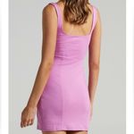 Showpo. Hughes Square Neck Mini Dress Orchid 4 Pink Photo 3