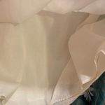 Loft  Mexican Theme Cotton Lined Ivory & Maroon Embroidered P LG  Dress.     1834 Photo 4