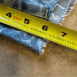 Rag and Bone  Blue Floral Denim Shorts Photo 5