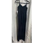 1. State  women's flare jumpsuit Size XS spaghetti strap navy blue Photo 1