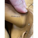 Vince Kady Combat Boots Women's 9 M Brown Suede Side Zip Lace Up Waterproof S67 Photo 3