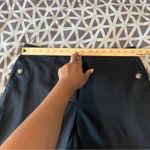 J. Crew Linen Cotton Blend Sailor Pant Black Ankle Crop Button Pocket Size 14 Photo 11