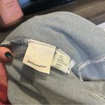 Reformation  Arizona Button Down Denim Mini Dress Size 12 Photo 7