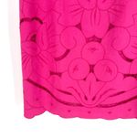 Laundry by Shelli Segal Cap Sleeve Sheath Dress with Cut out Overlay Pink Size 4 Photo 2