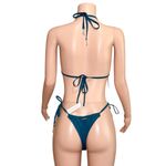 ADORA SWIM Josephine Top & Delilah Bottom, Teal, Medium Blue Photo 5