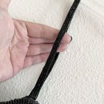 Say What? NWT Say What? Black Sequin Rhinestone Embellished Bralette Bra Top Size Medium Photo 5