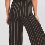 Others Follow Charlie Striped Wide Leg Jumpsuit Size Medium NWT #OP202406 Photo 1