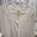 Victoria's Secret Vintage 90’s Gold Label Women’s White Cotton Nightgown-Size S Photo 6