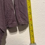 Elle Purple Gray Lace Back Open Front Cardigan Size XL Lightweight Long Sleeve Photo 9