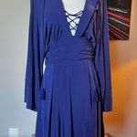 Free People Womens sz2  Kimono Tie Up Mini Dress Photo 1