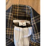 Veronica Beard  Oria glen tonal Plaid double breasted Dickey Jacket wool blazer 0 Photo 13