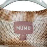 Show Me Your Mumu SMYM Sunday Sweater in Tan Tie Dye Medium M Lounge Cozy Knit Photo 6