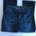 joe's jeans Muse in Halle Ankle Jeans Frayed Raw Hem Dark Blue Womens Size 28 Photo 1
