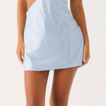 Peppermayo  Whiplash Sequin Mini Dress - Blue Photo 0