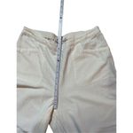 Soft Surroundings Women’s Straight Leg Gauze Pull On Pants Cream sz Small Photo 4