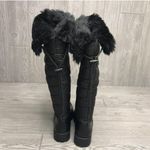 G.H Bass Faux Fur womens boots Size 7.5M Black Photo 2