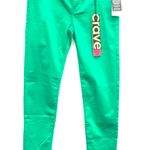 NWT 3 Crave Golf Green Ankle Skinny Jeans Women’s Size 25 Photo 0