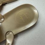 Jack Rogers Gold Georgina Jelly Flip Flop Sandals Womens 8 Beachy Vacation Photo 4