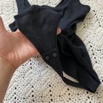 Abercrombie & Fitch Soft Matte Seamless Squareneck Bodysuit Black (Small) Photo 3